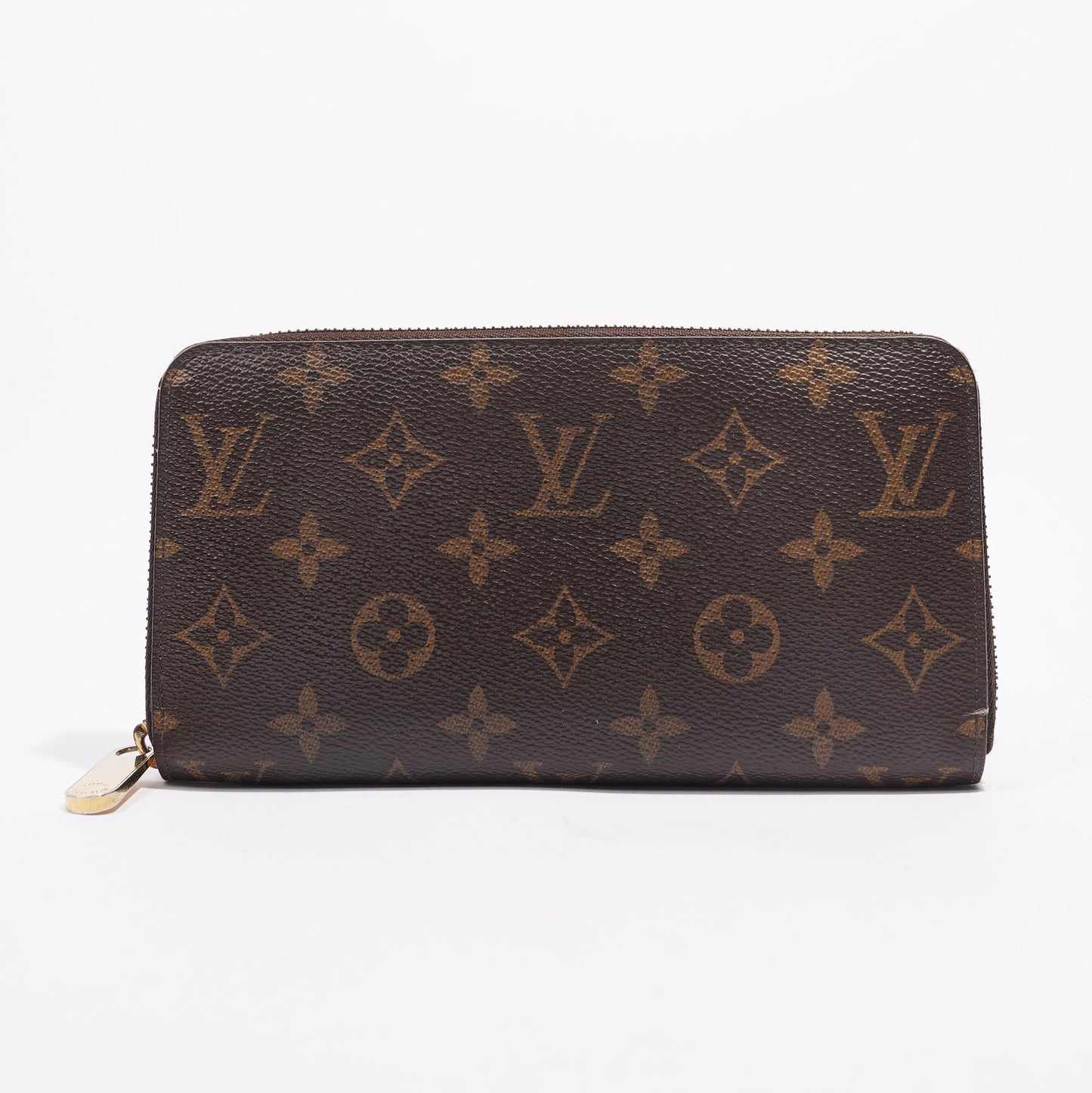 Louis Vuitton Monogram Zippy Wallet Brown Monogram Canvas