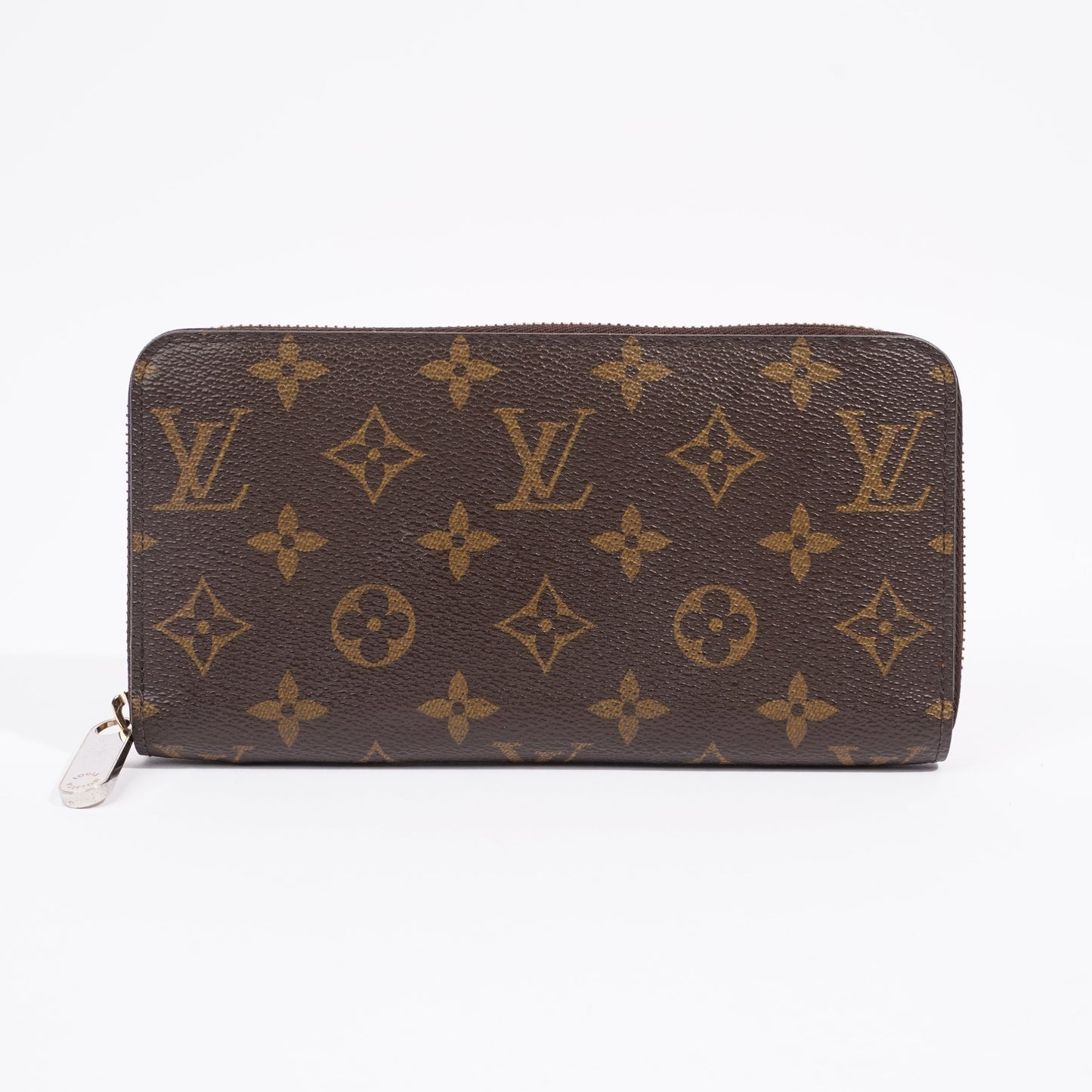 Louis Vuitton Monogram Zippy Wallet Brown Monogram Canvas