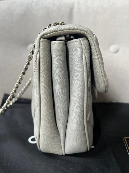 Chanel Grey Urban Mini Companion Flap