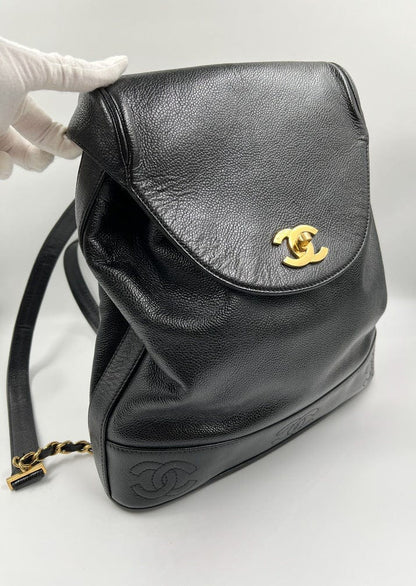 Vintage Chanel Caviar Backpack