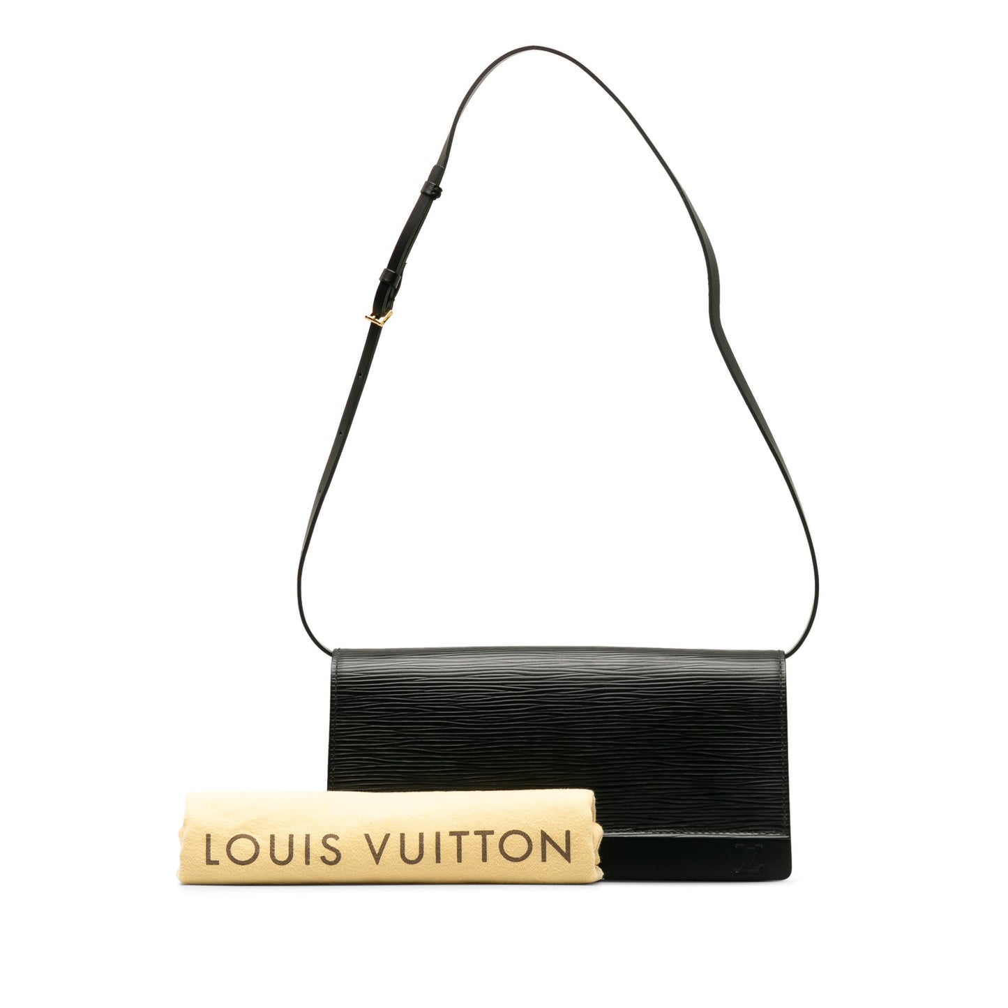 Black Louis Vuitton Epi Honfleur Shoulder Bag