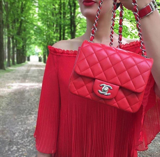 Chanel Classic Clutch With Chain – CWC Caviar Red SiLouis Vuitton er-Toned