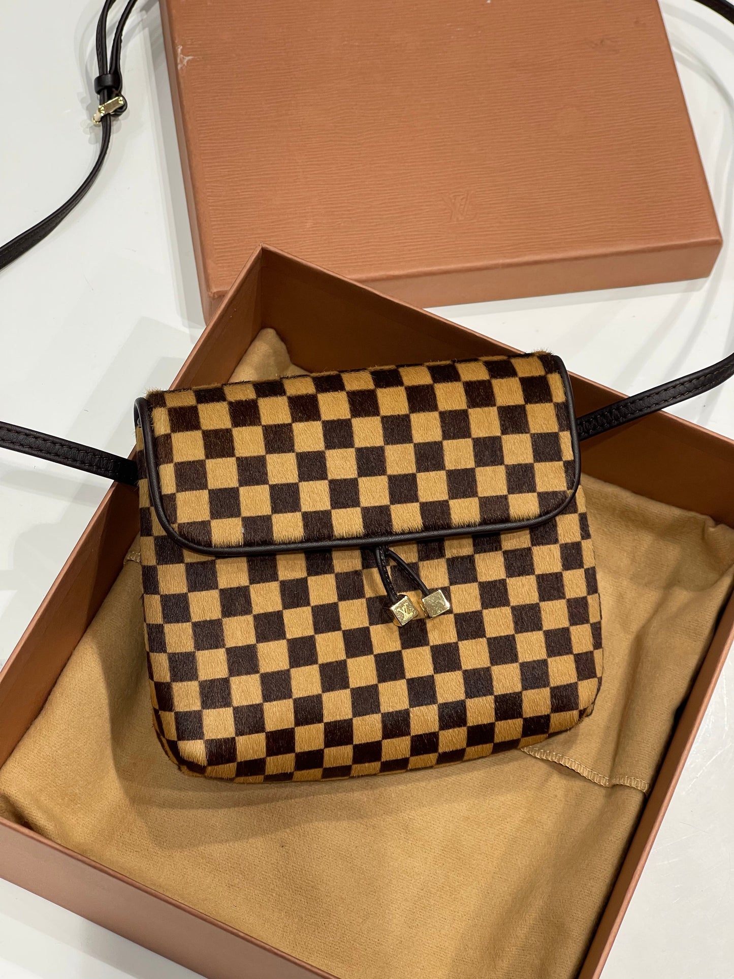 Louis Vuitton - Sac Gazelle PM damier