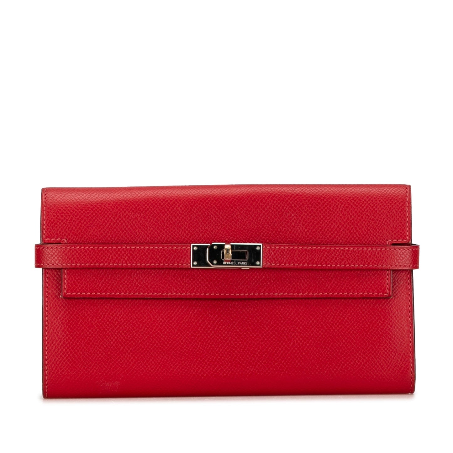 Hermes Epsom Classic Kelly Wallet Long Wallets