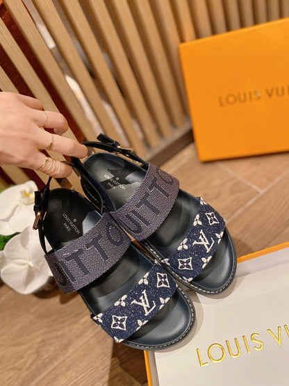 Louis Vuitton DAMIER Women's Sandals