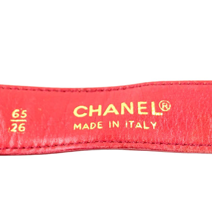 Chanel CC Belt Bag Red Caviar