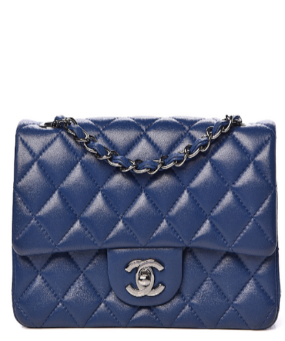 Chanel Classic Clutch With Chain – CWC Lambskin Blue SiLouis Vuitton er-Toned