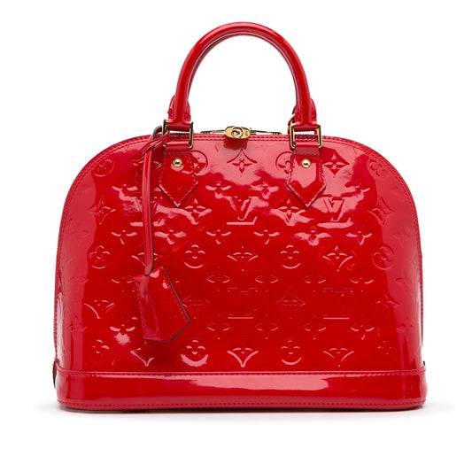 Louis Vuitton Alma PM Red Vernis