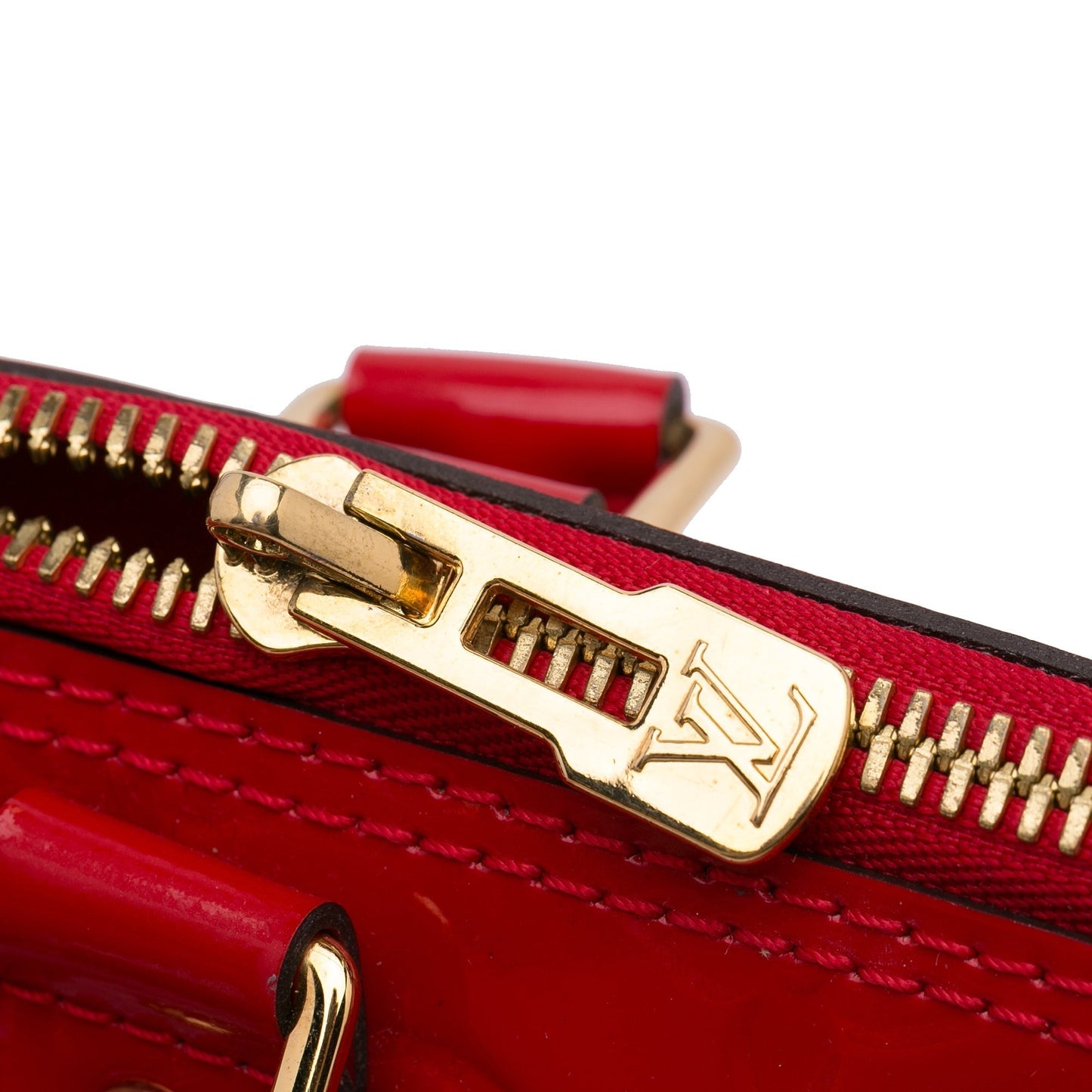 Louis Vuitton Alma PM Red Vernis