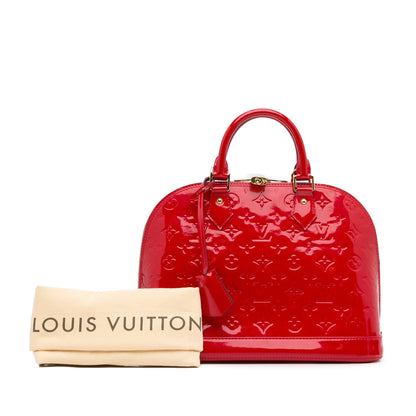 Louis Vuitton Alma PM Red Vernis