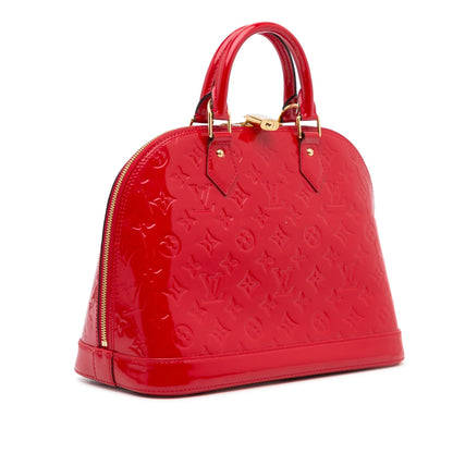 Louis Vuitton Alma PM Red Vernis