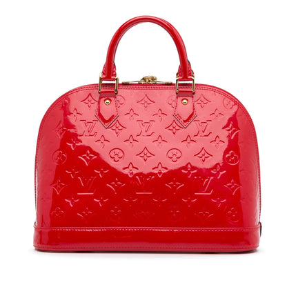 Louis Vuitton Alma PM Red Vernis