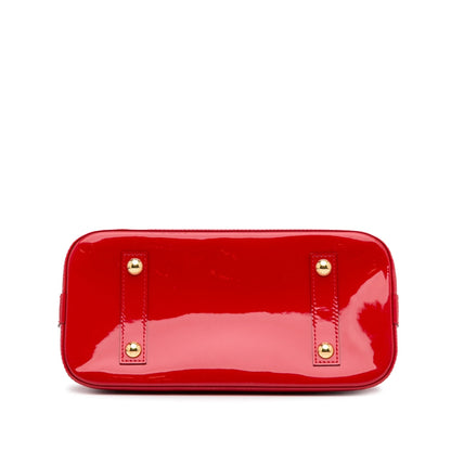 Louis Vuitton Alma PM Red Vernis