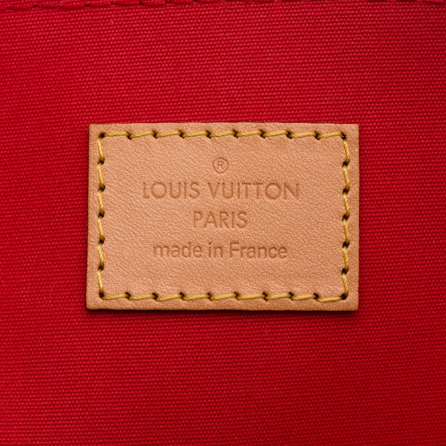 Louis Vuitton Alma PM Red Vernis