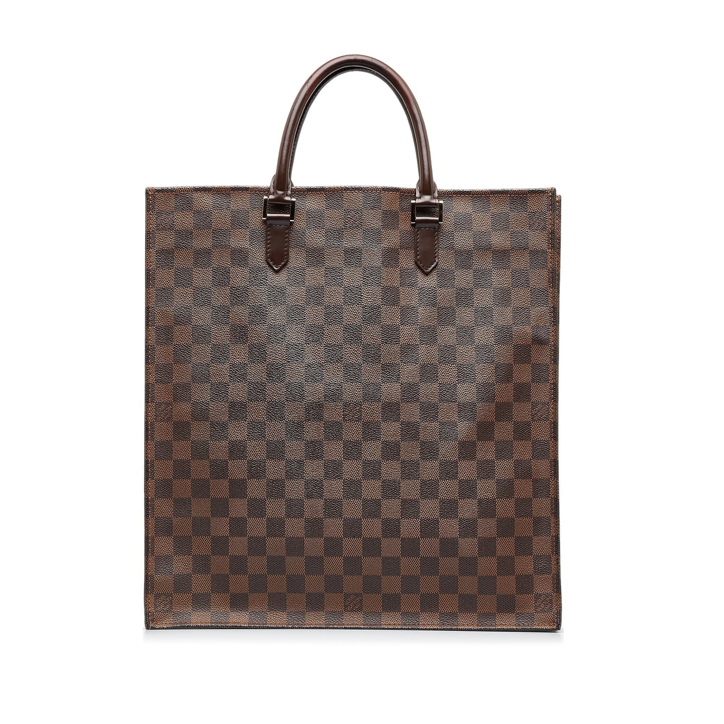 Louis Vuitton  Damier Ebene Sac Plat Tote Bag