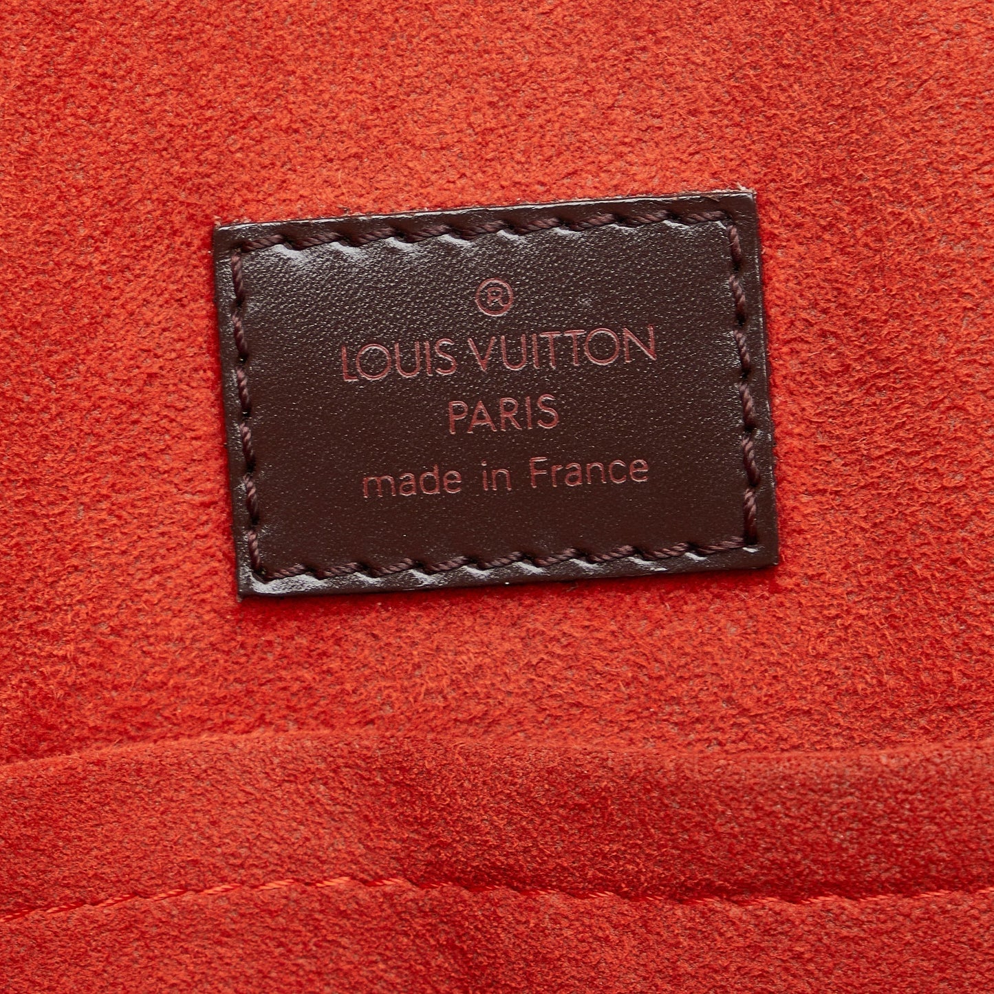 Louis Vuitton  Damier Ebene Sac Plat Tote Bag