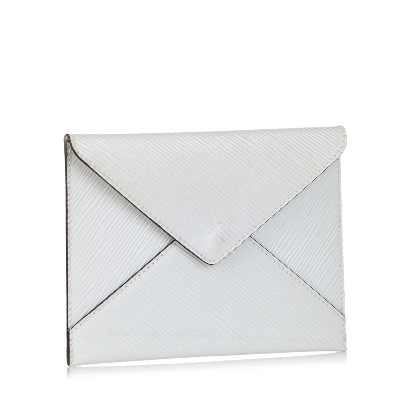 Louis Vuitton Envelope Clutch Electric White Epi