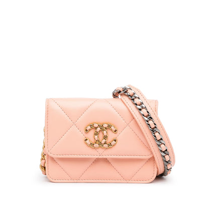 Chanel 19 Mini Pouch On Chain (SHG-nkql4t)