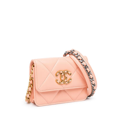 Chanel 19 Mini Pouch On Chain (SHG-nkql4t)