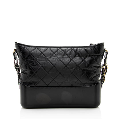 Chanel Aged Calfskin Gabrielle Medium Hobo (SHF-21059)