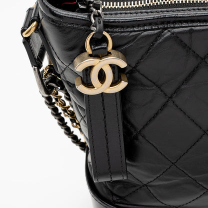 Chanel Aged Calfskin Gabrielle Medium Hobo (SHF-21059)