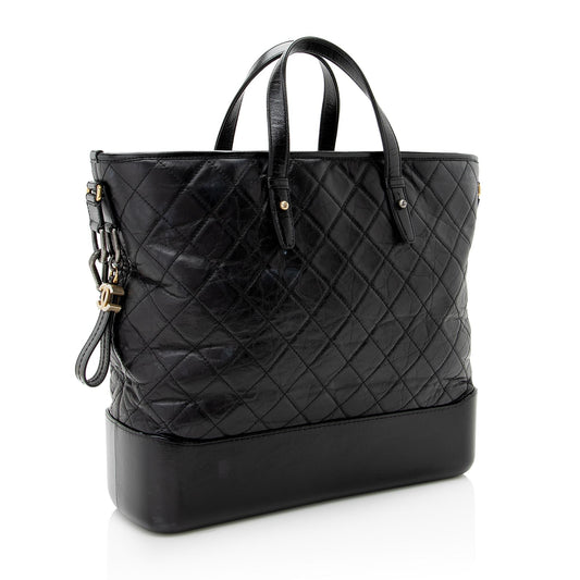 Chanel Aged Calfskin Gabrielle Large Shopping Tote (SHF-22555)