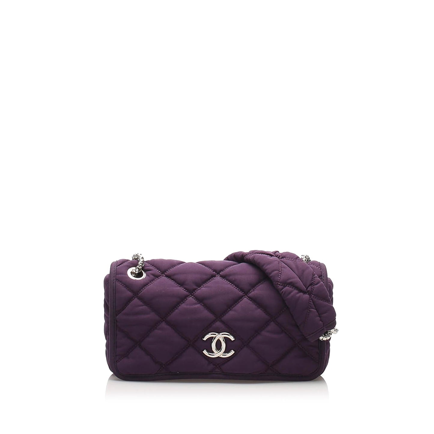 Chanel Bubble CC Nylon Shoulder Bag (SHG-fqzim3)