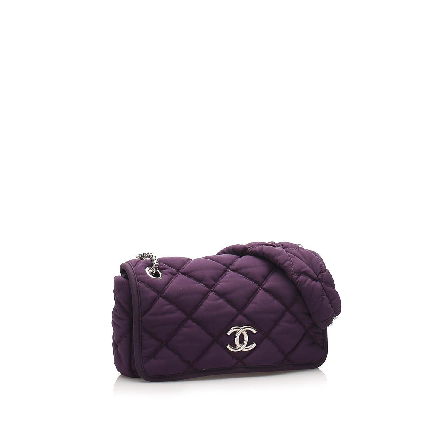 Chanel Bubble CC Nylon Shoulder Bag (SHG-fqzim3)