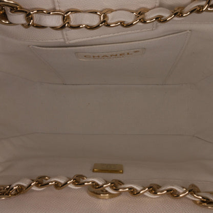 Chanel CC Caviar Bucket Bag (SHG-8IGeqO)