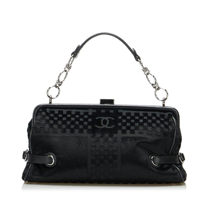 Chanel CC Checkered Satchel (SHG-lEjaXk)