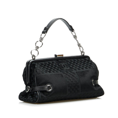 Chanel CC Checkered Satchel (SHG-lEjaXk)