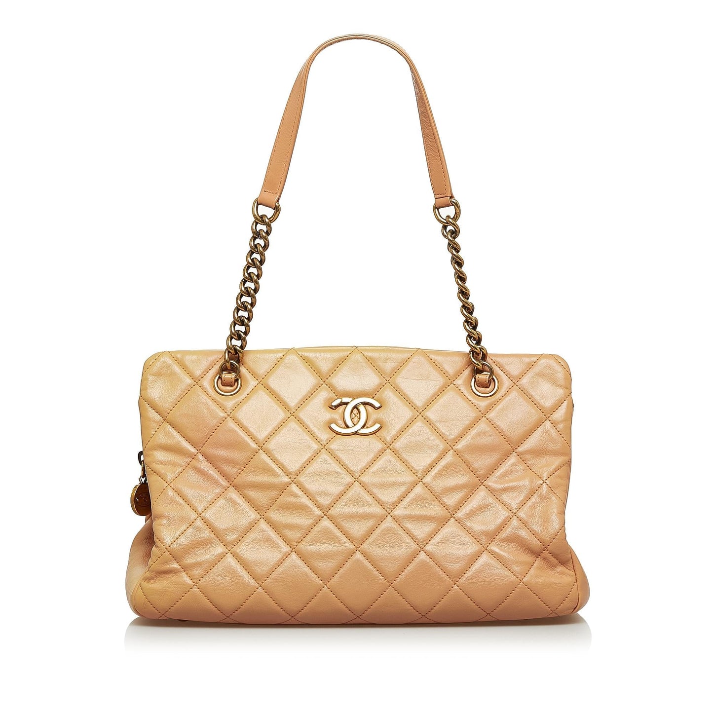 Chanel CC Crown Shoulder Bag (SHG-vupW7L)