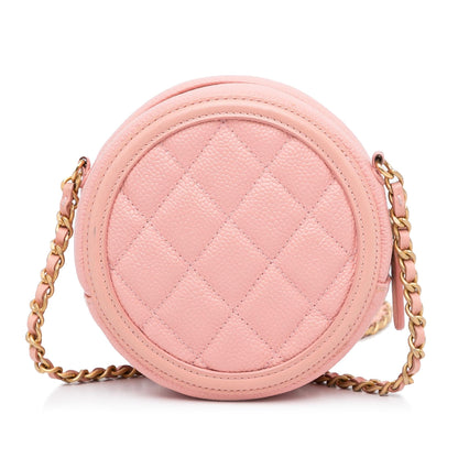 Chanel CC Filigree Crossbody Bag (SHG-LgIWWd)