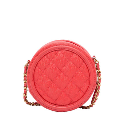 Chanel CC Filigree Crossbody (SHG-sLhtqH)