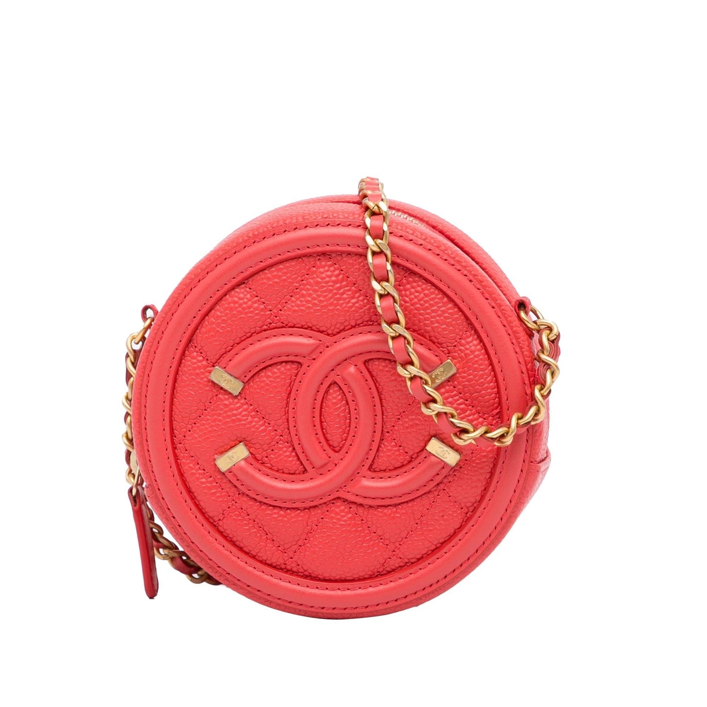 Chanel CC Filigree Crossbody (SHG-sLhtqH)