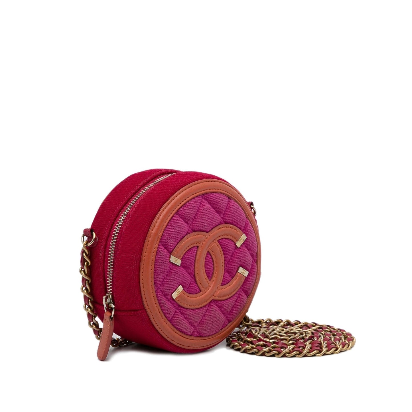 Chanel CC Filigree Jersey Crossbody Bag (SHG-ayanHz)