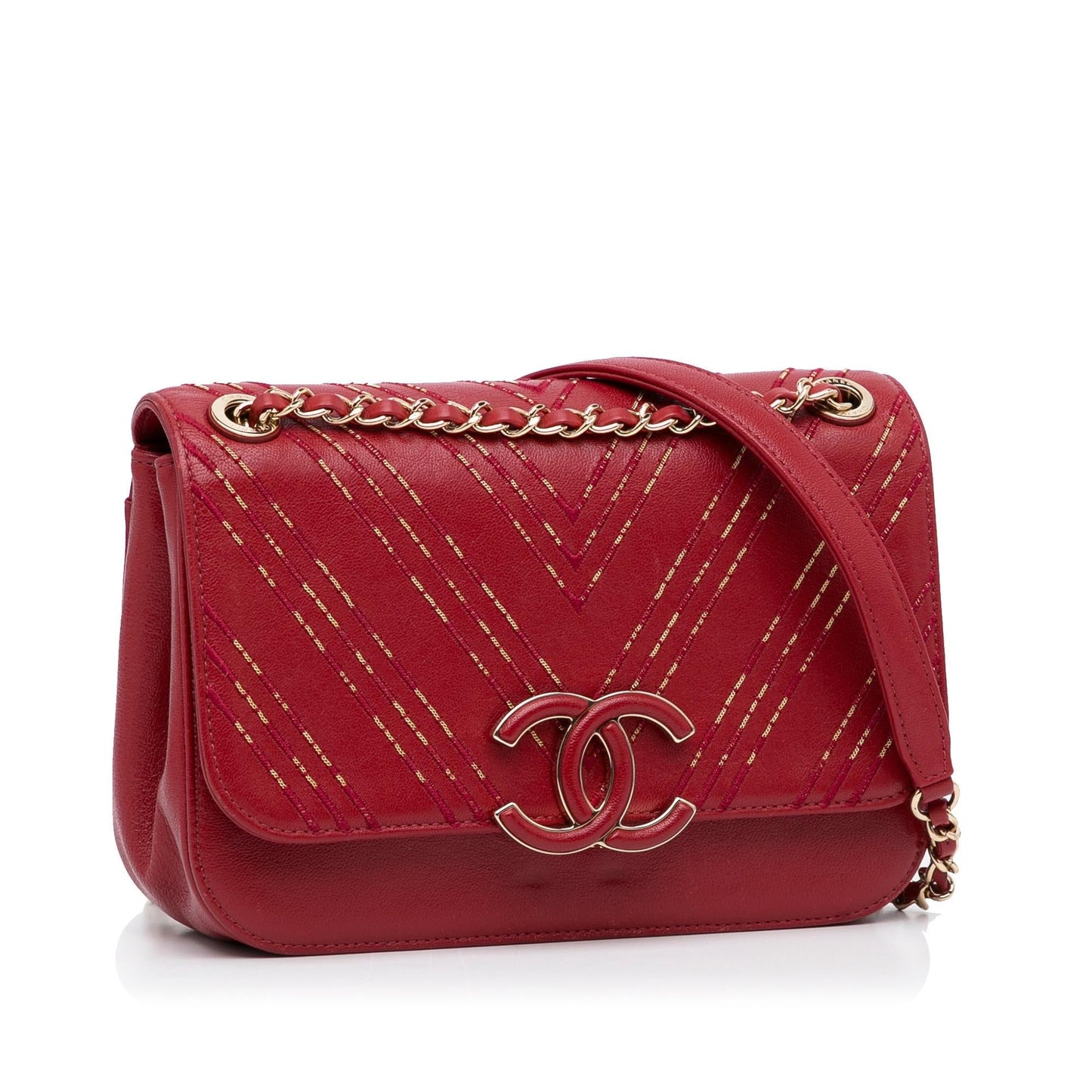 Chanel CC Flap Crossbody Bag (SHG-sr9Va6)