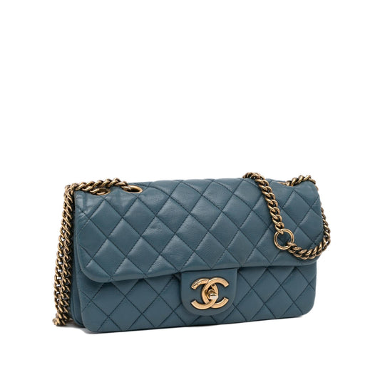 Chanel CC Flap Leather Shoulder Bag (SHG-OS8Ghv)