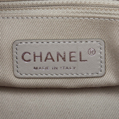 Chanel CC Iridescent Sea Hit Quilted Satchel (SHG-cv0M9t)