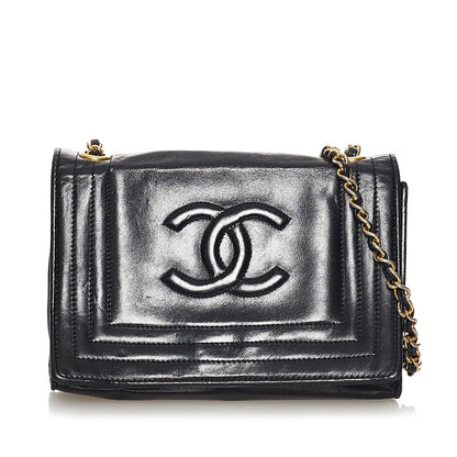 Chanel CC Lambskin Leather Shoulder Bag (SHG-33610)