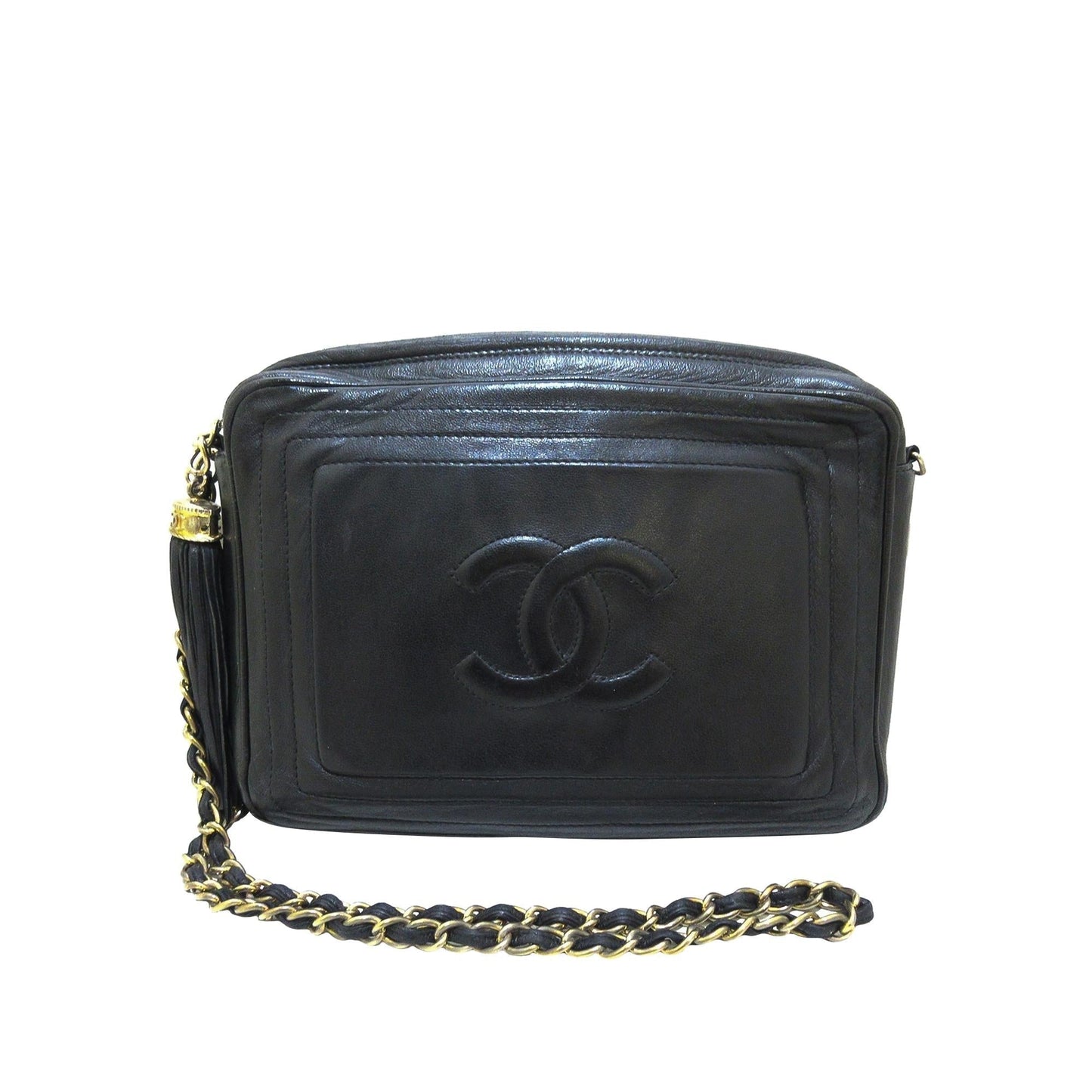 Chanel CC Lambskin Leather Shoulder Bag (SHG-34533)