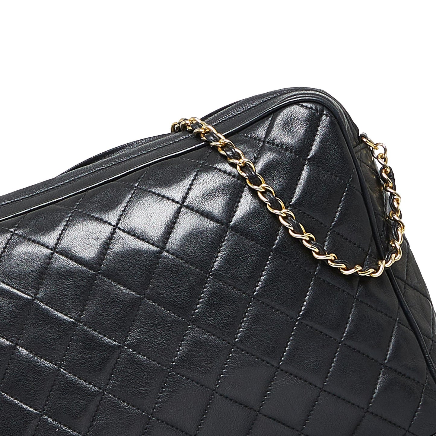 Chanel CC Lambskin Tassel Shoulder Bag (SHG-Bsuxng)