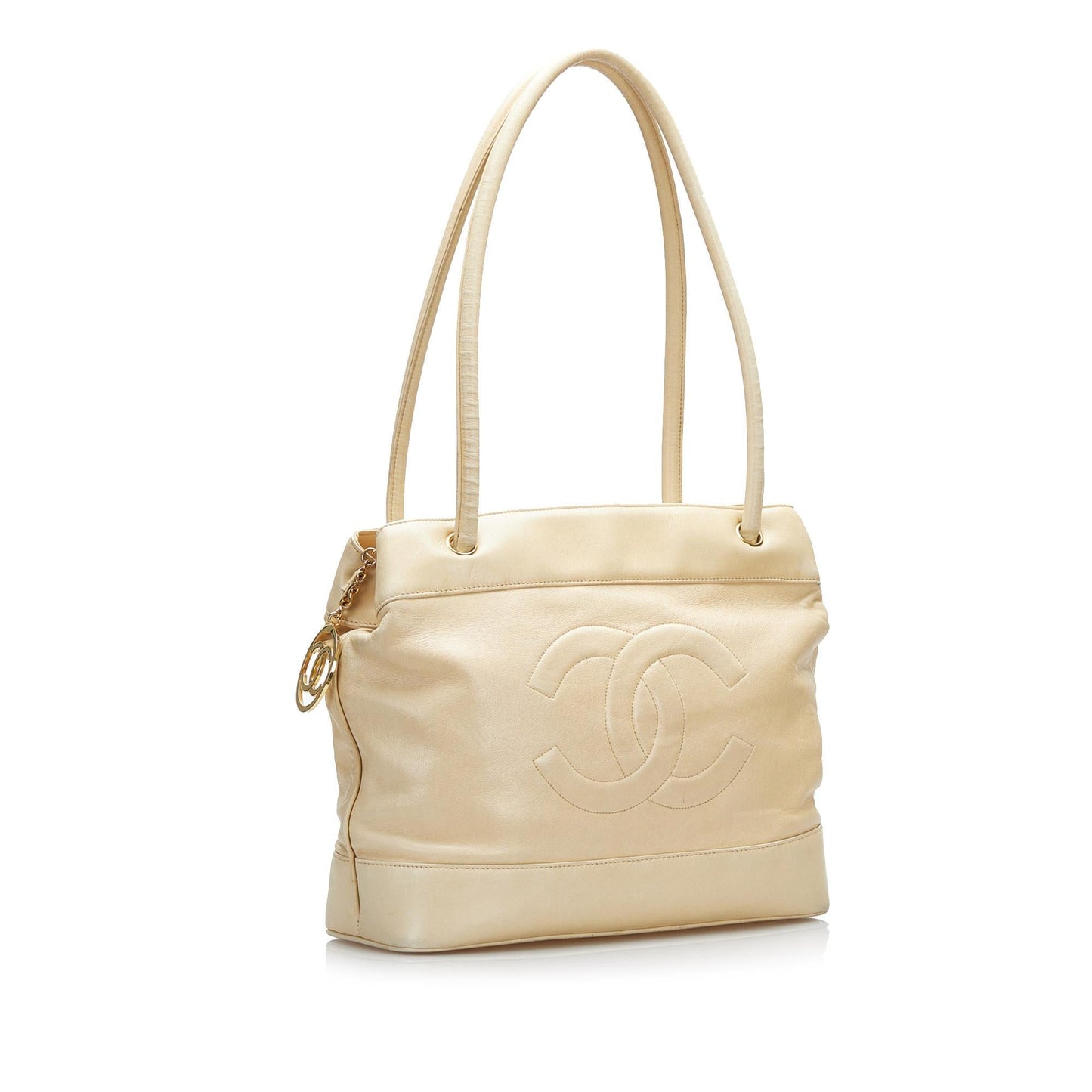 Chanel CC Lambskin Tote Bag (SHG-mS787i)