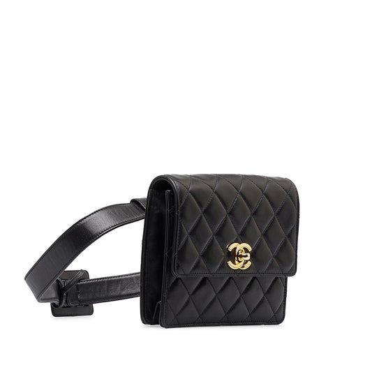 Chanel CC Matelasse Belt Bag (SHG-Bfvvsm)