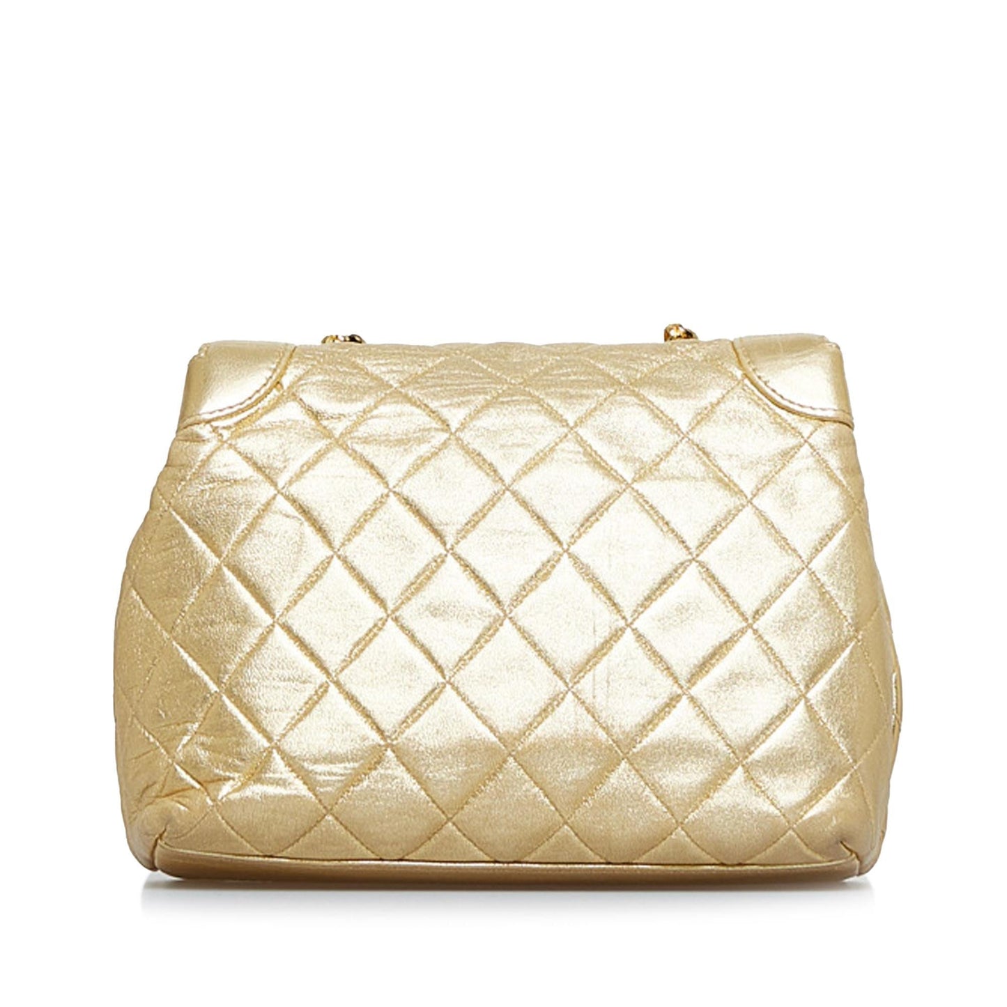 Chanel CC Matelasse Lambskin Flap Bag (SHG-5yyzCW)