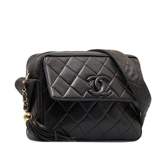 Chanel CC Matelasse Tassel Camera Bag (SHG-uG1DQP)