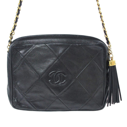 Chanel CC Timeless Lambskin Leather Crossbody Bag (SHG-31166)