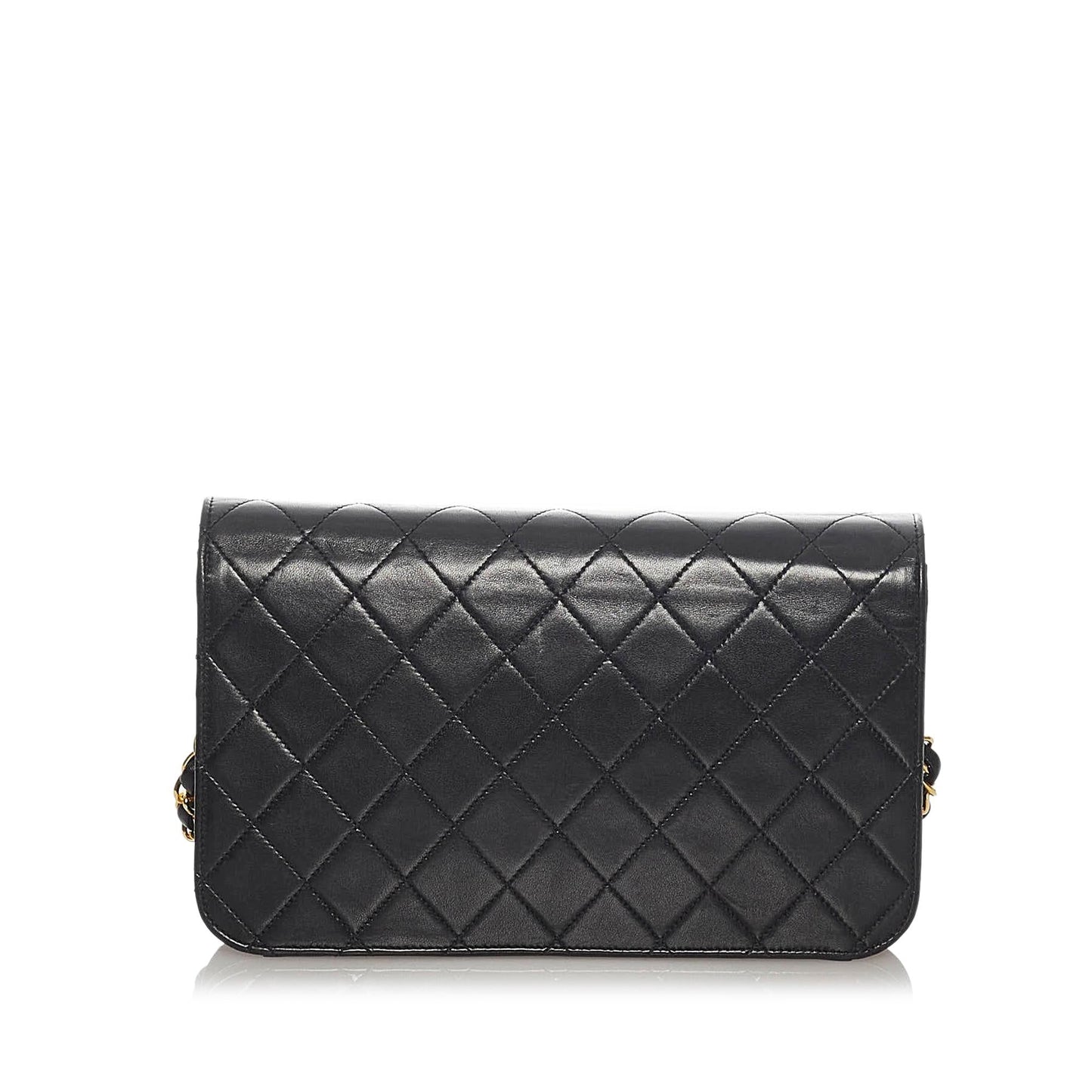 Chanel CC Timeless Lambskin Leather Crossbody Bag (SHG-35026)