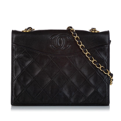 Chanel CC Timeless Lambskin Leather Shoulder Bag (SHG-27963)