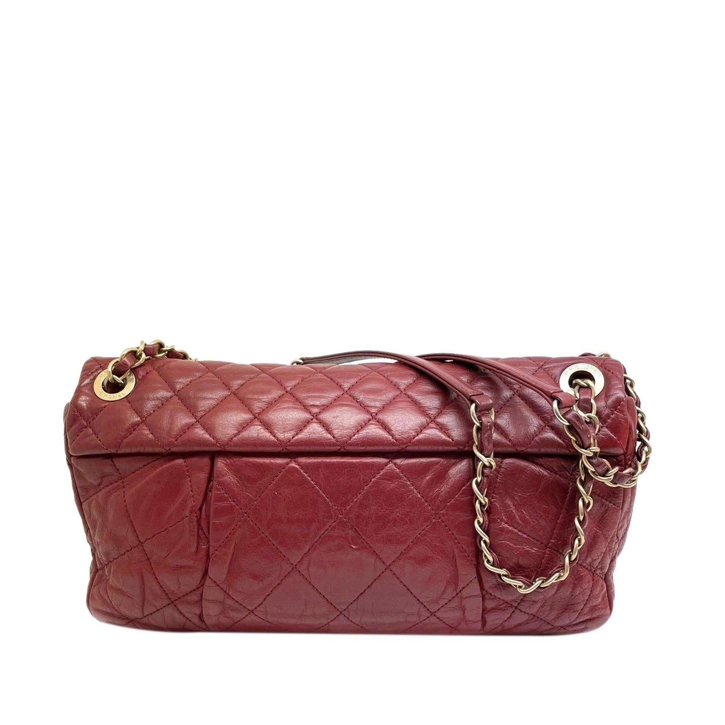 Chanel CC Timeless Lambskin Leather Single Flap Bag (SHG-29597)